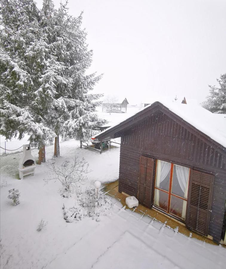 Merikotka - A Cozy Wooden Cottage, Slovenia Braslovce Exteriör bild